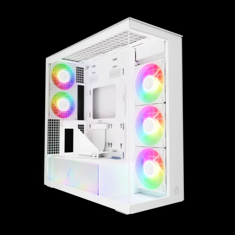 ARCTIC Xtender (White) white window with GPU ACPCC00017A