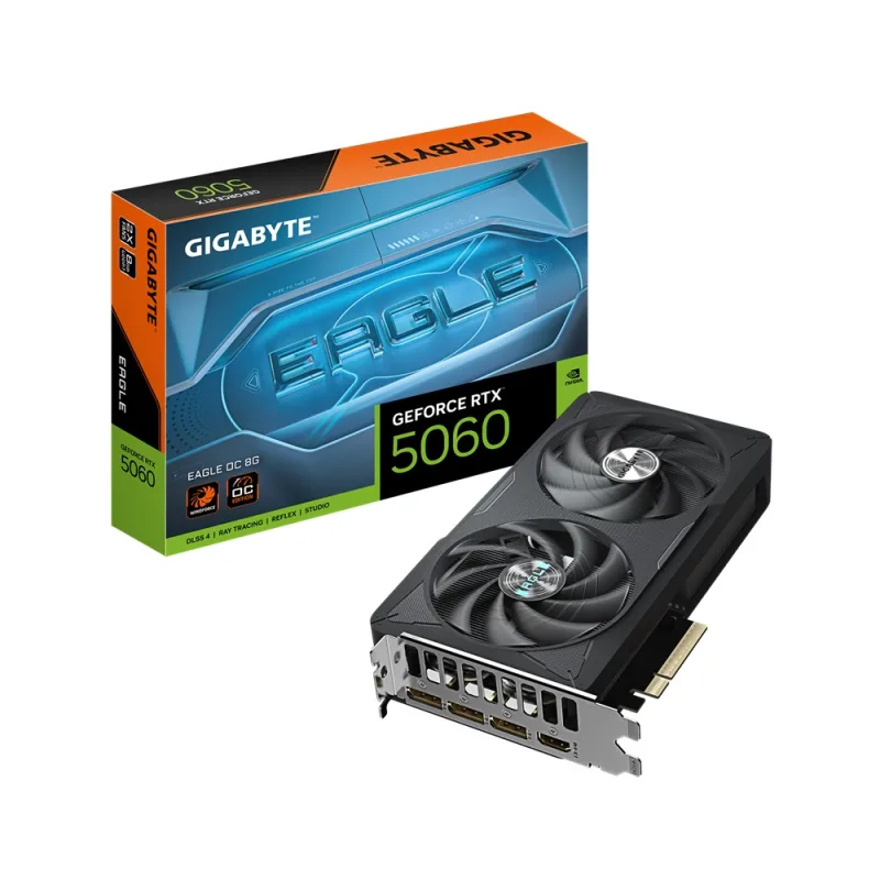 GIGABYTE GeForce RTX 5060 EAGLE/OC/8GB/GDDR7 GV-N5060EAGLE OC-8GD