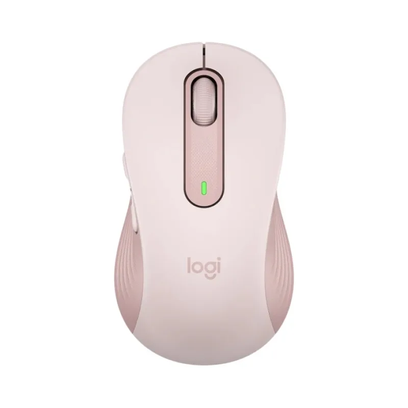 Logitech Signature M650 L/Kancelářská/Optická/Pro praváky/4 000 DPI/USB+BT/Růžová 910-006237