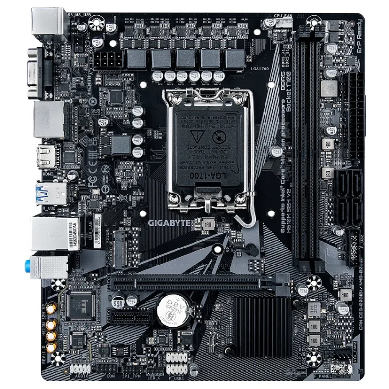 GIGABYTE H610M S2H V2/LGA 1700/mATX H610M S2H V2