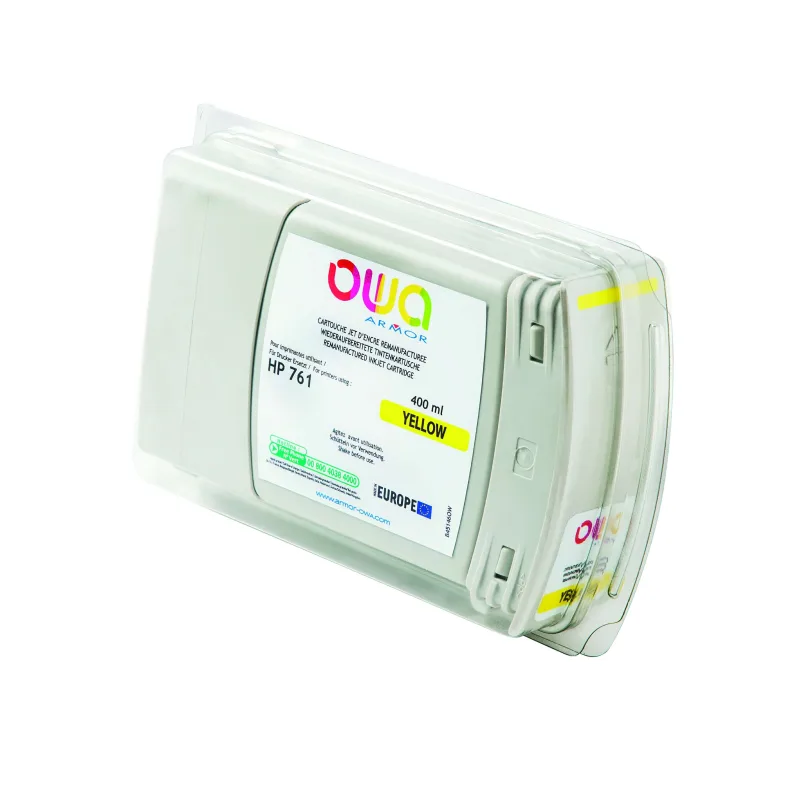 OWA Armor ink-jet kompatibilní s HP DJ T7100 yellow, 400ml, komp.s CM992A B45146OW
