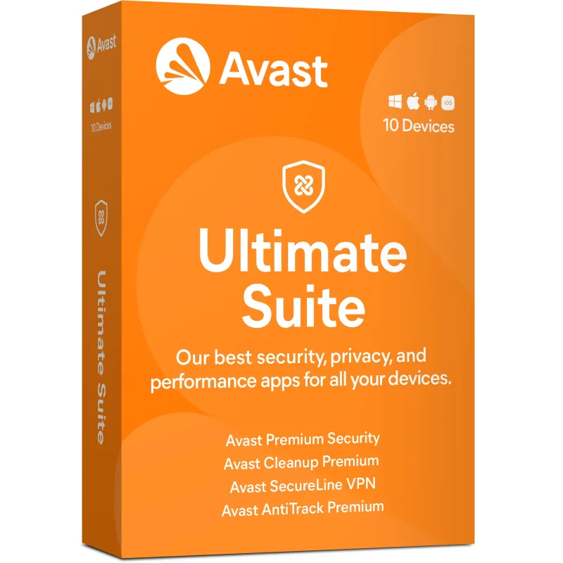 AVAST Ultimate MD up to 10 connections 2Y aud.10.24m