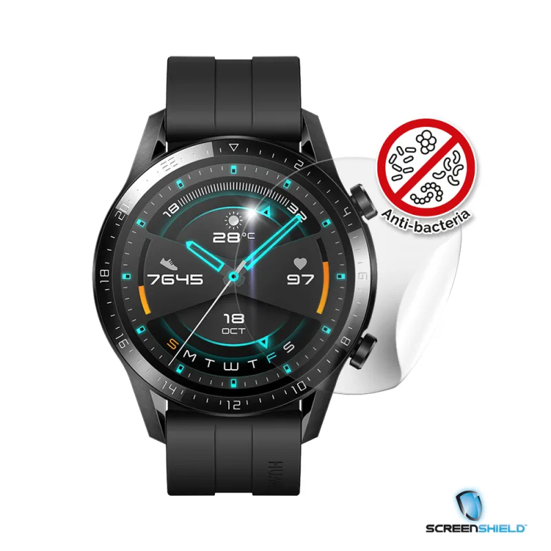 Screenshield Anti-Bacteria HUAWEI Watch GT 2 (46 mm) folie na displej HUA-WATCHGT246AB-D