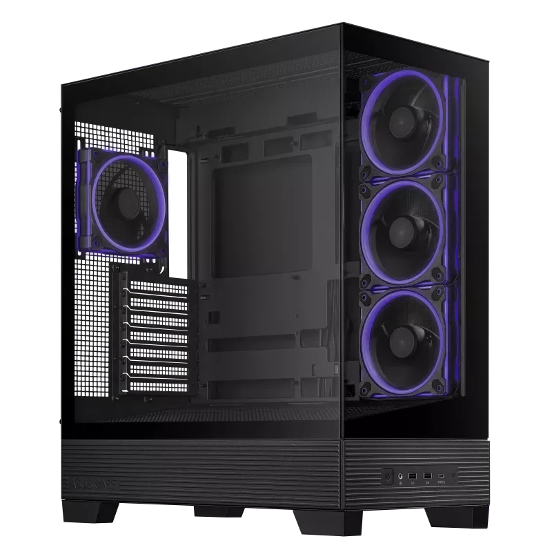 ASUS case A31 PLUS TG ARGB FANS black 90DC00R0-B19000