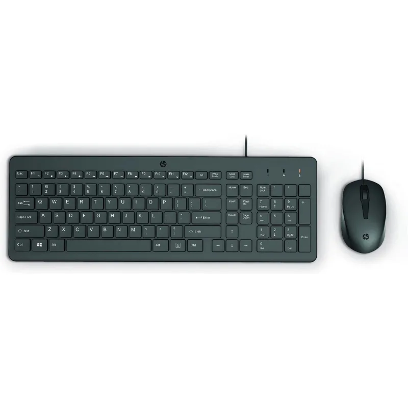 HP HP- 150 Wired Mouse and Keyboard HUN 240J7AA#AKC