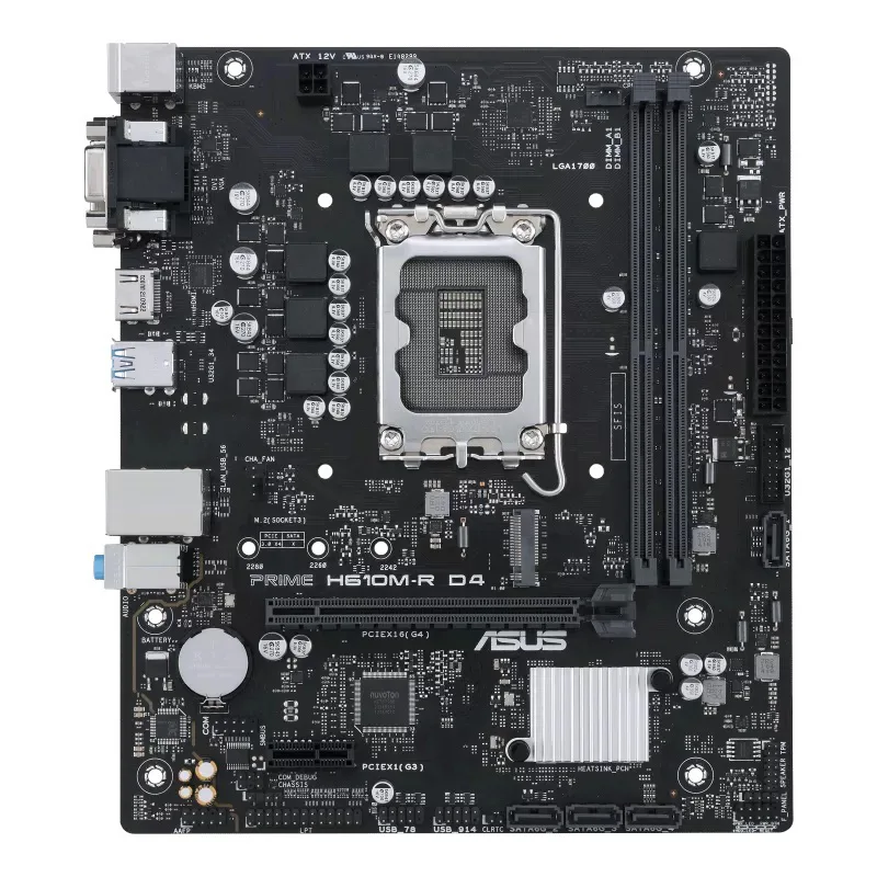 ASUS PRIME H610M-R D4-SI/LGA 1700/mATX 90MB1B40-M0ECY0