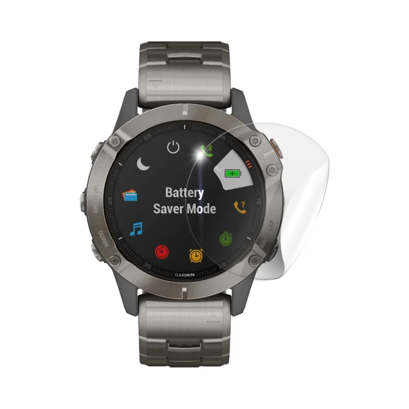Screenshield GARMIN Fenix 6 Sapphire folie na displej GAR-FNX6SPH-D