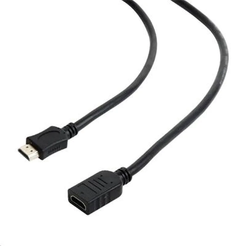 GEMBIRD Kabel HDMI-HDMI M/F 1,8m, 1.4, prodlužovací černý CC-HDMI4X-6