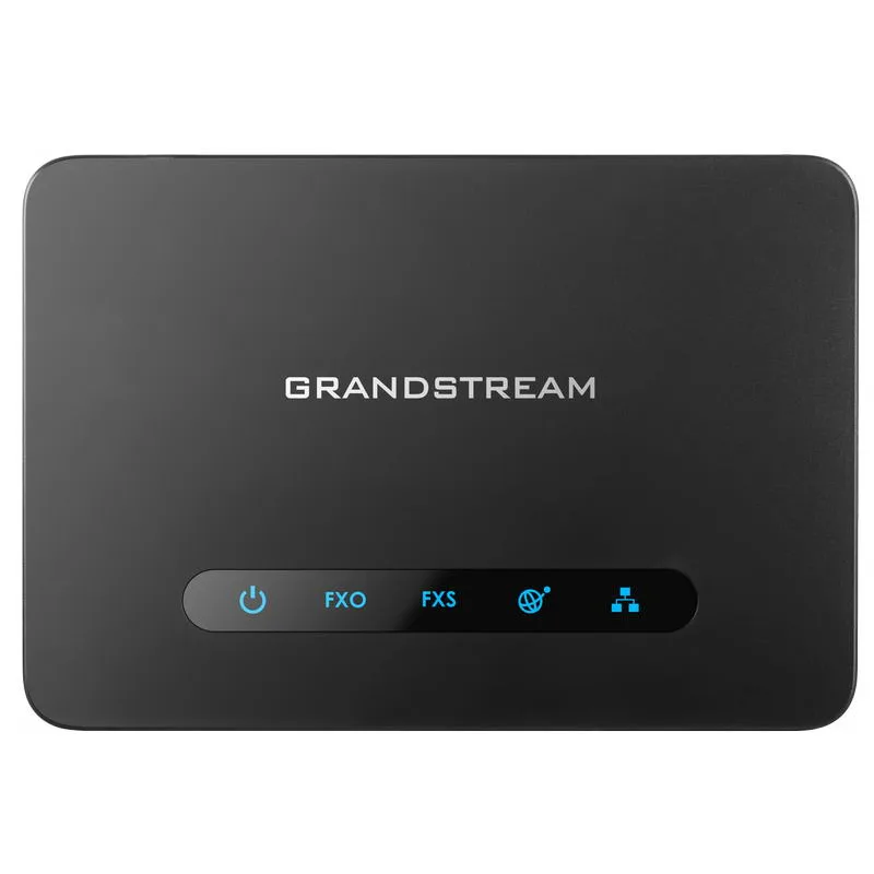 Grandstream HT813 1FXS,1FXO ATA brána, 2 SIP úč, 2x100Mb LAN, NAT router, 3-way konf., provisioning HT813