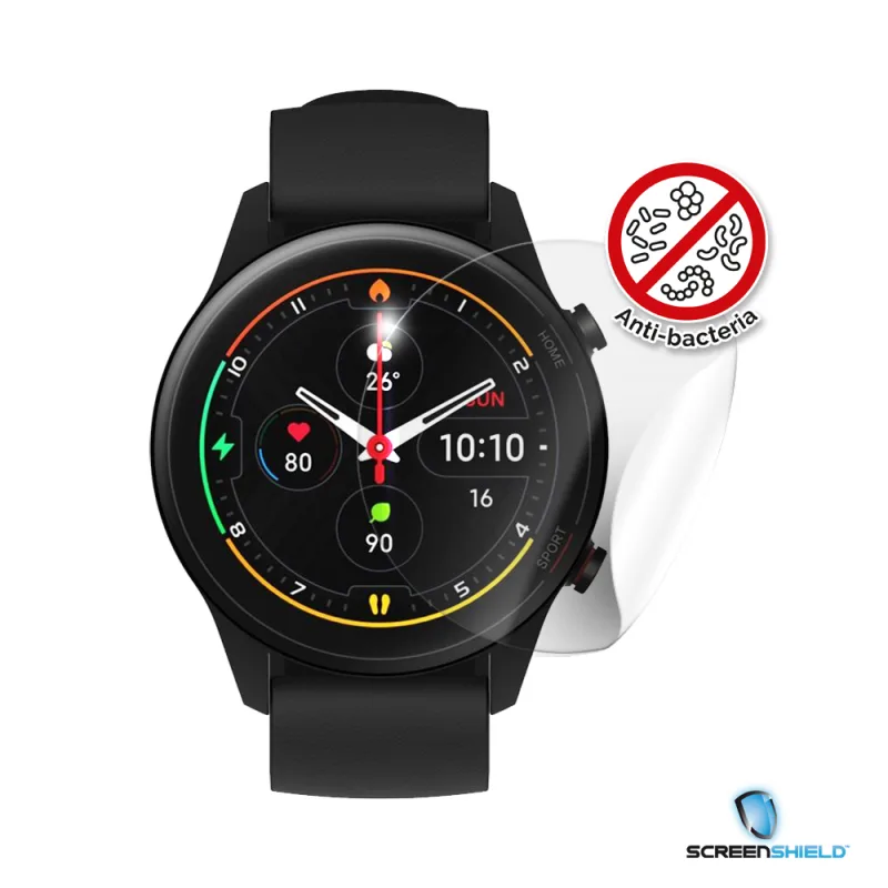Screenshield Anti-Bacteria XIAOMI Mi Watch folie na displej XIA-MIWTCHAB-D