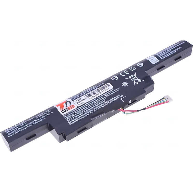 Baterie T6 Power Acer Aspire E5-575, E5-774, F5-573, TravelMate P256-G2, 5200mAh, 56Wh, 6cell NBAC0091