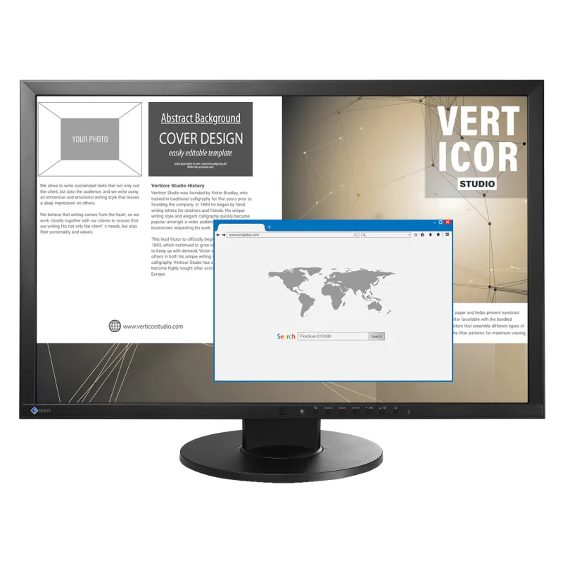 EIZO FlexScan/EV2430/24"/IPS/FHD/60Hz/14ms/Black/5R EV2430-BK
