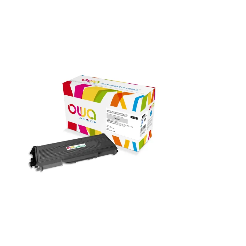 OWA Armor toner kompatibilní s Brother HL2140,TN-2110, 1500st, černá/black K15111OW