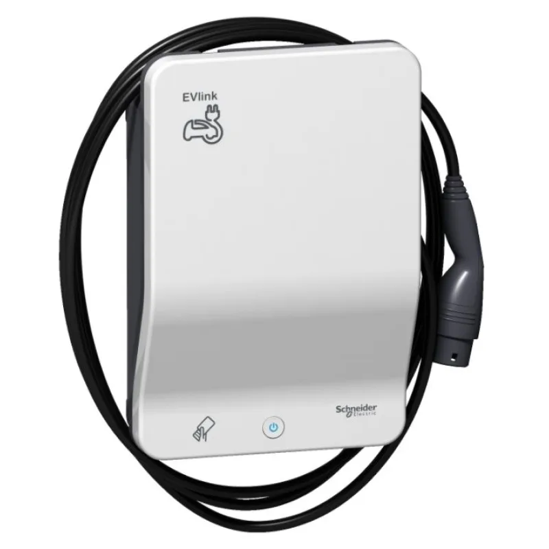 SCHNEIDER ELECTRIC Nabíjecí st. Smart Wallbox s integr. kabel. RFID EVB1A22PCRI