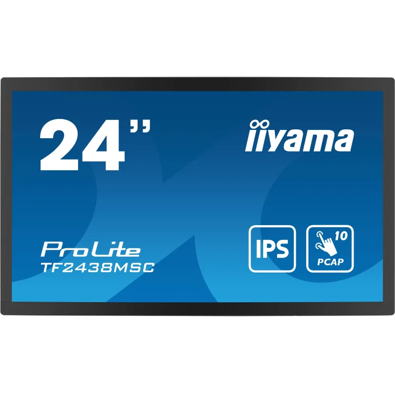 24" iiyama TF2438MSC-B1: PCAP,IPS,FHD,HDMI,DP TF2438MSC-B1