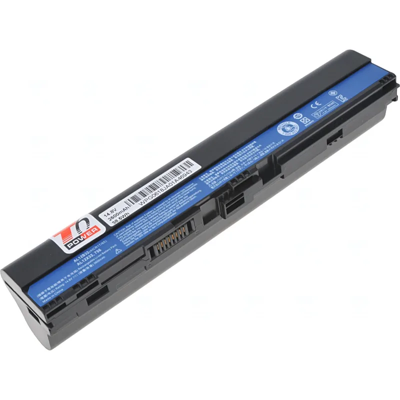 Baterie T6 Power Acer Aspire One 725, 756, V5-121, V5-131, V5-171, TM B113-E, 2600mAh, 38,5Wh, 4cell NBAC0076