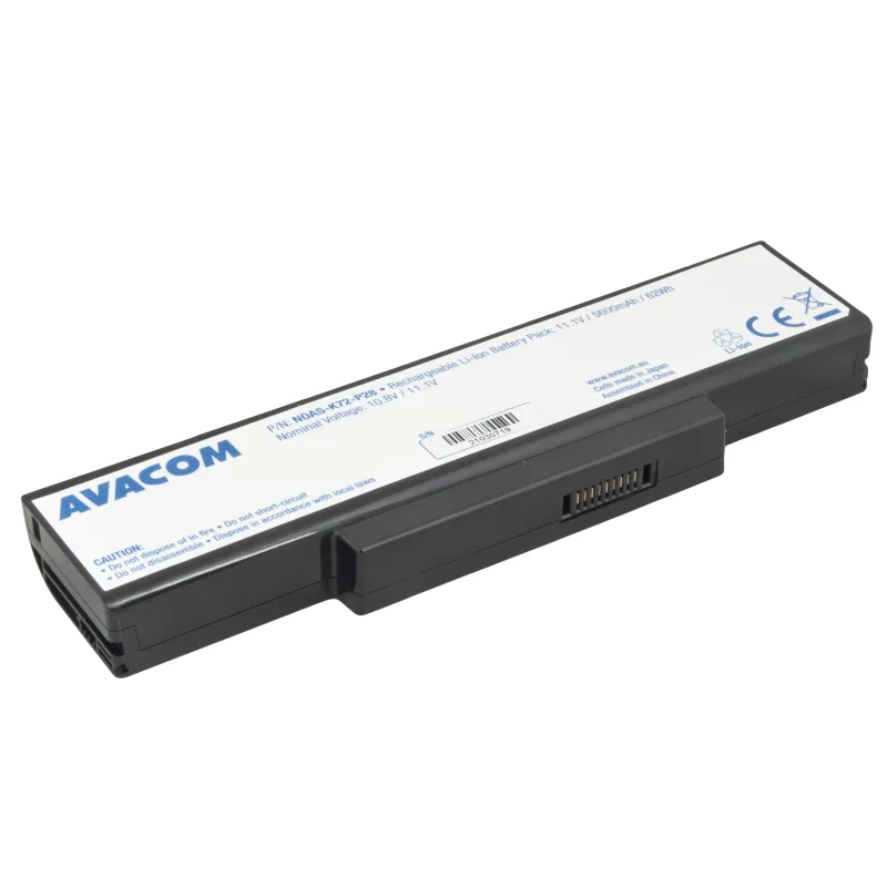Baterie AVACOM pro Asus A72/K72/N71/N73/X77 Li-Ion 11,1V 5600mAh NOAS-K72-P28