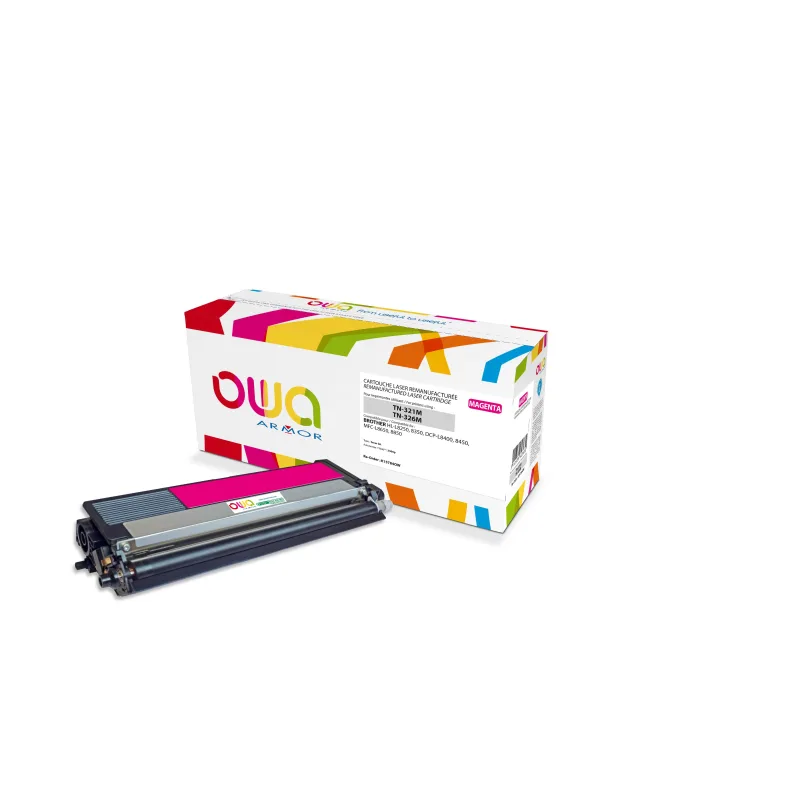 OWA Armor toner kompatibilní s Brother TN-326M, 3500st, červená/magenta K15784OW