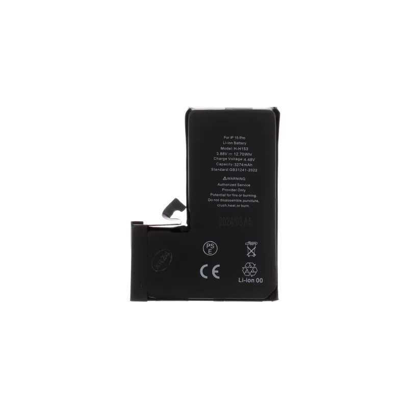 NONAME Baterie pro iPhone 15 Pro 3274mAh Li-Ion (Bulk) 8596311249440