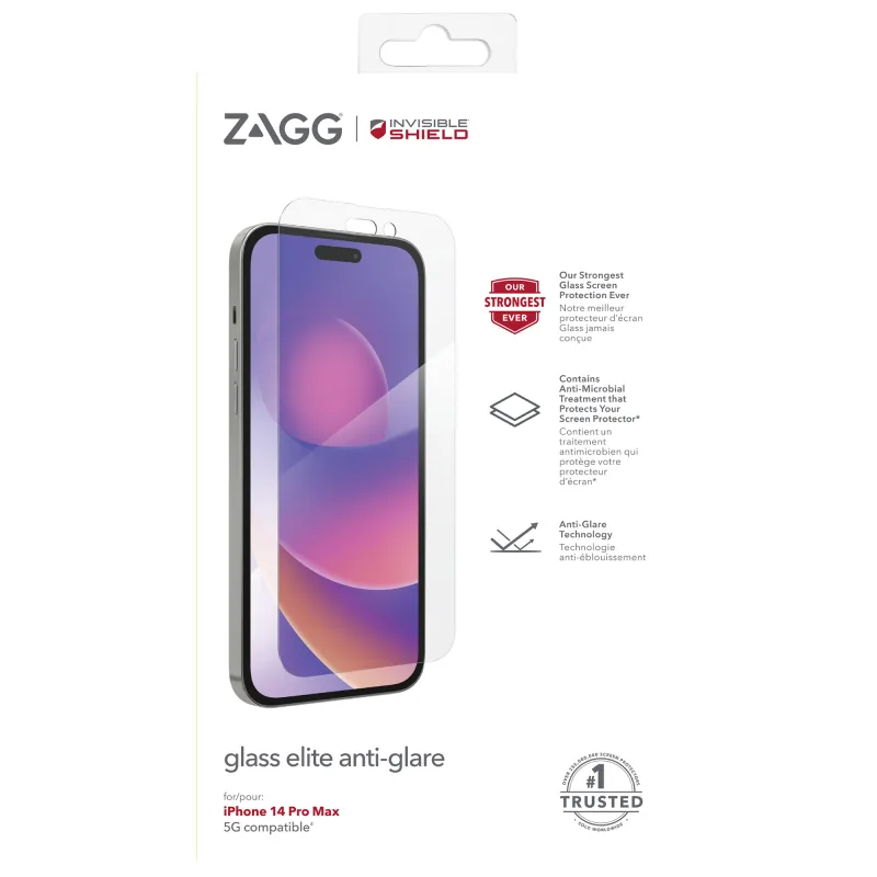 INVISIBLESHIELD ZAGG Invisible Shield Elite AntiGlare sklo iPhone 14 Pro Max 200110144