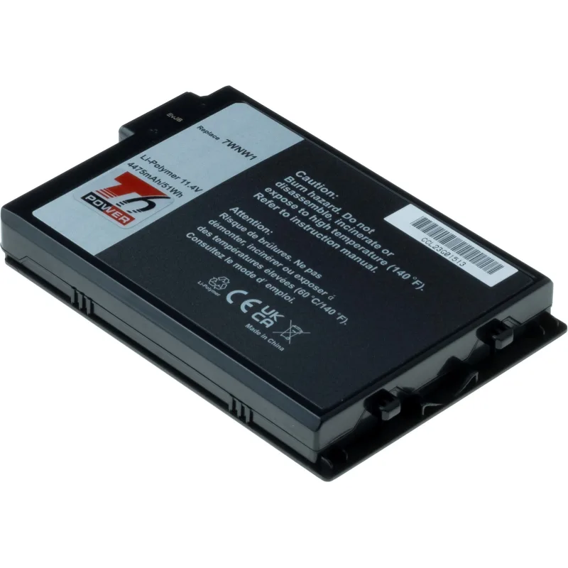 Baterie T6 Power Dell Latitude 5420, 5424, 7424 Rugged, 4475mAh, 51Wh, 3cell, Li-ion NBDE0226