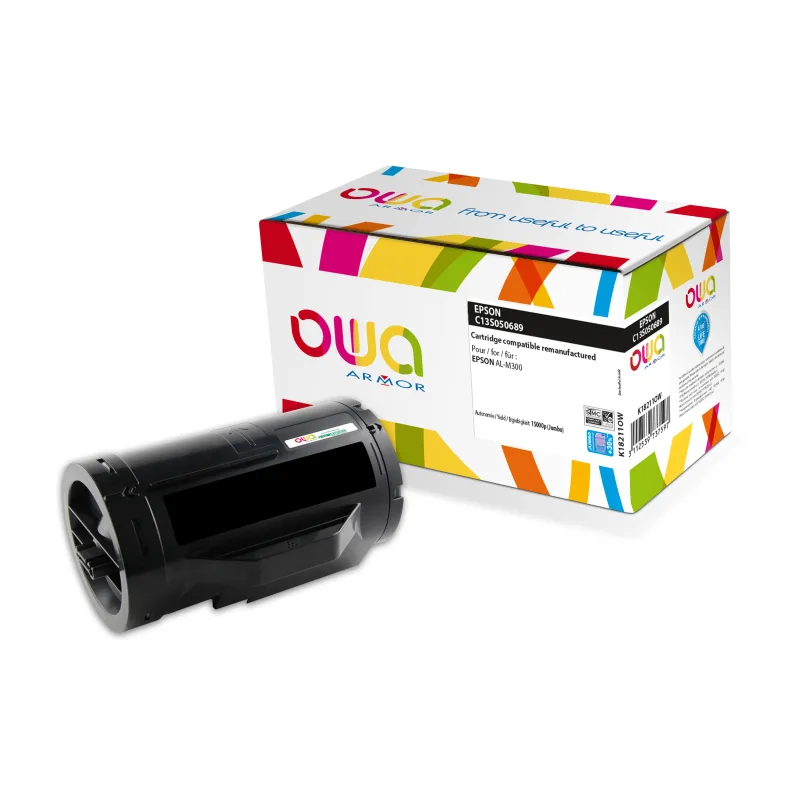 OWA Armor toner kompatibilní s EPSON C13S050691 JUMBO, černá/black K18211OW