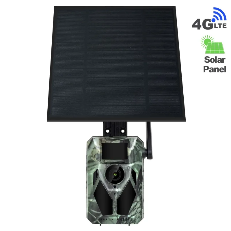 EVOLVEO StrongVision Solar 4G, fotopast se 4G, Aplikací a solárním panelem CAM-SOLAR-4G