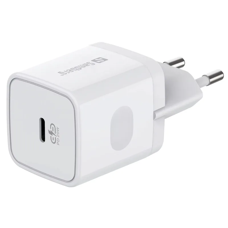 NONAME Sandberg USB-C AC Charger PD20W, bílá 441-42