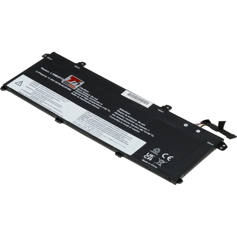 Baterie T6 Power Lenovo ThinkPad T490, T495, T14 Gen 1, P14s, P43s, 4415mAh, 51Wh, 3cell, Li-pol NBIB0203