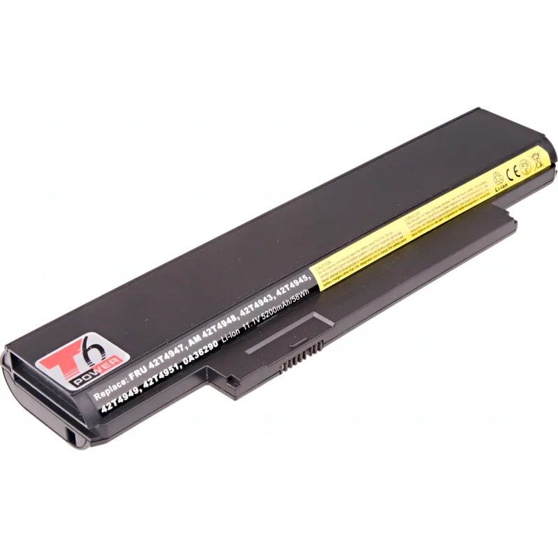 Baterie T6 Power Lenovo ThinkPad Edge E120, E125, E320, E325, X121e, X130e, 5200mAh, 58Wh, 6cell NBIB0099