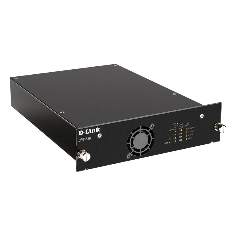 D-Link DPS-520 Redundant Power Supply for DGS-1520-28 and DGS-1520-52 DPS-520