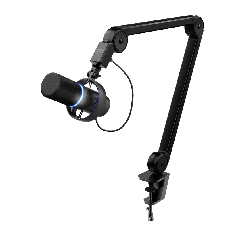 TRUST GXT 255+ ONYX MICROPHONE & ARM 24354