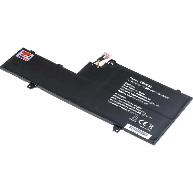 Baterie T6 Power pro HP EliteBook x360 1030 G2, 4900mAh, 57Wh, 3cell, Li-pol, type 1 NBHP0157