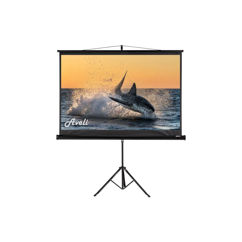 Projekční plátno AVELI stativ, 150x94cm (16:10) 70", černý tubus XRT-00110B