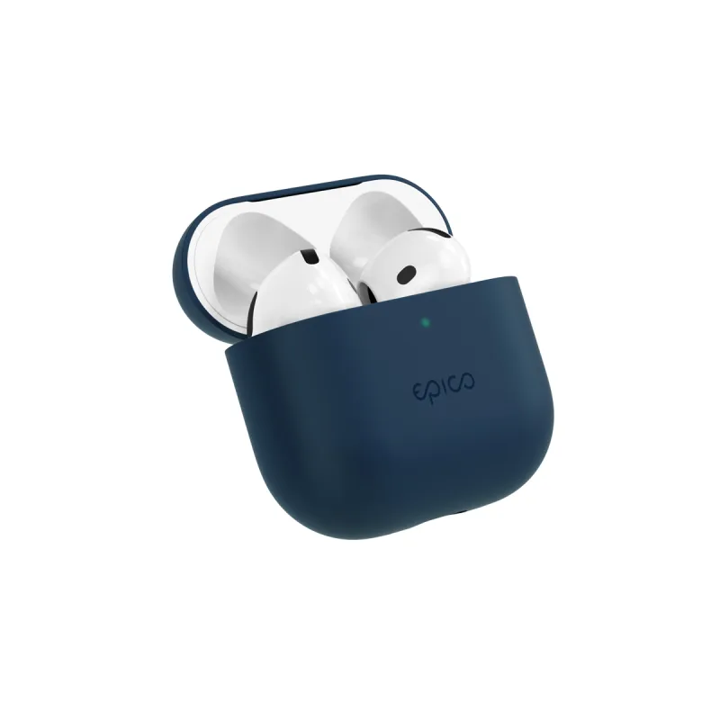 Epico silikonové pouzdro pro AirPods 4 - modrá 9911101600028