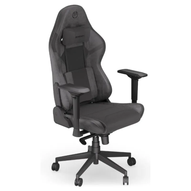 Endorfy herní židle Scrim BK textil/kůže EY8A001