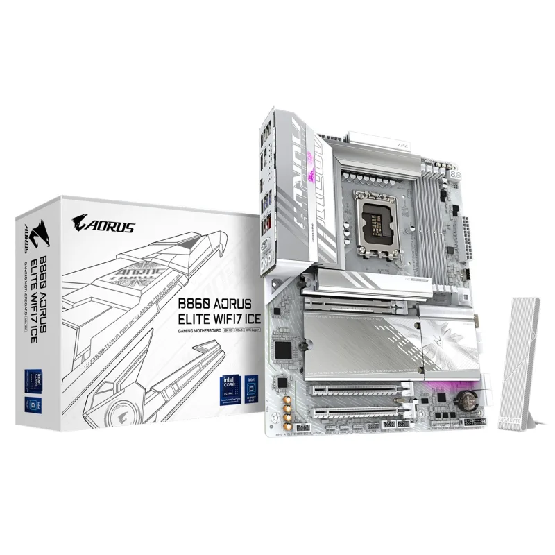 GIGABYTE B860 AORUS ELITE WIFI7 ICE/LGA 1851/ATX B860 A ELITE WF7 ICE
