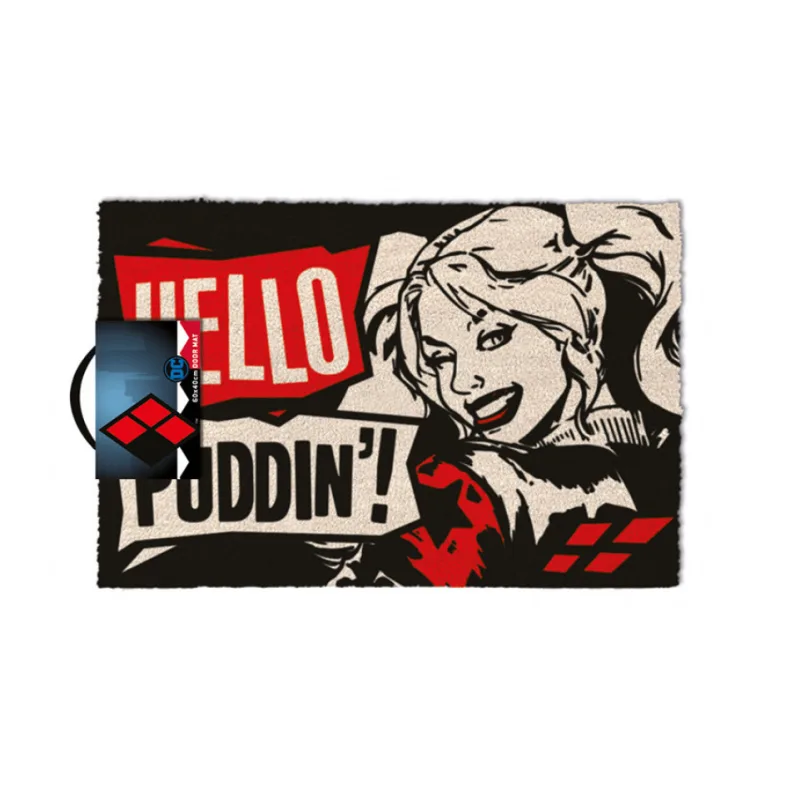 DC Comics Harley Quinn Hello Puddin 40 x 60 cm (rohožka)