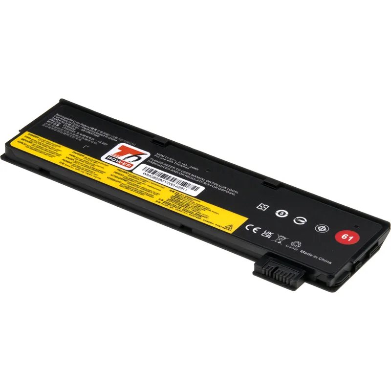 Baterie T6 Power Lenovo ThinkPad T470, T480, T570, T580, 2100mAh, 24Wh, 3cell NBIB0168