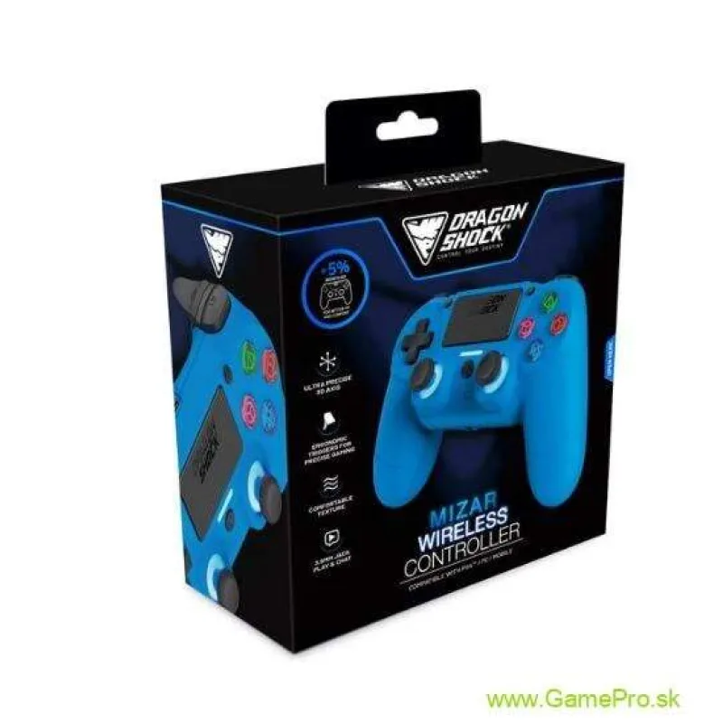 Dragonshock Mizar Wireless Controller Blue (PS4/PC)