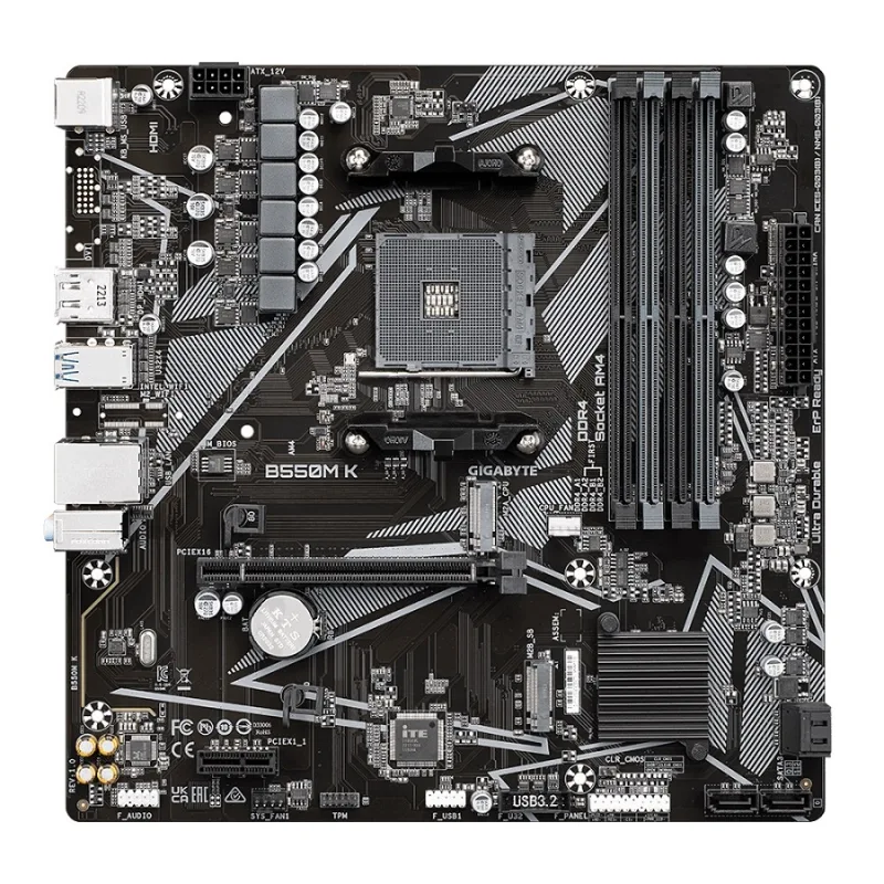 GIGABYTE B550M K/AM4/mATX B550M K