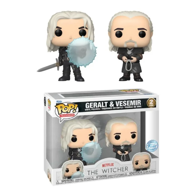 Pop! Television - The Witcher - Geralt and Vesemir (Special Edition, 2-Pack)