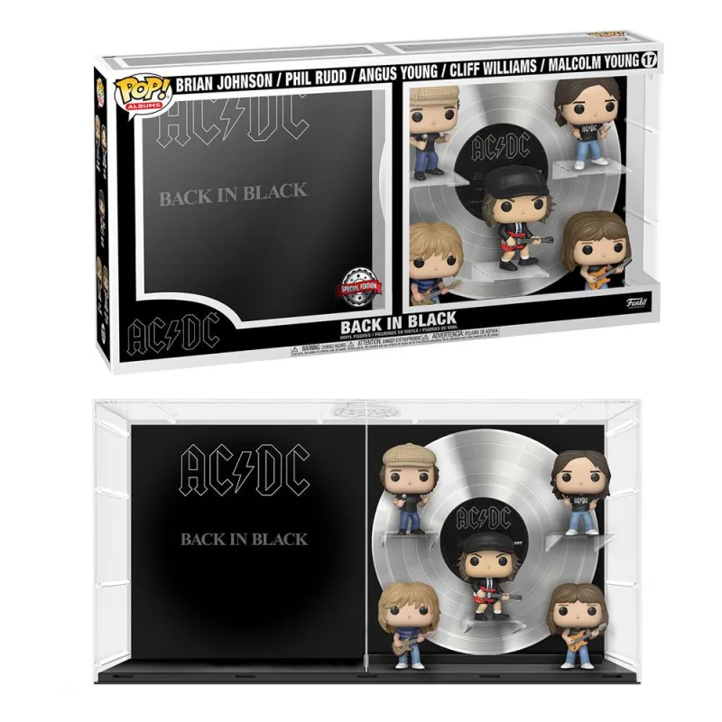 Funko POP! AC/DC Albums 5-Pack Back In Black 9 cm