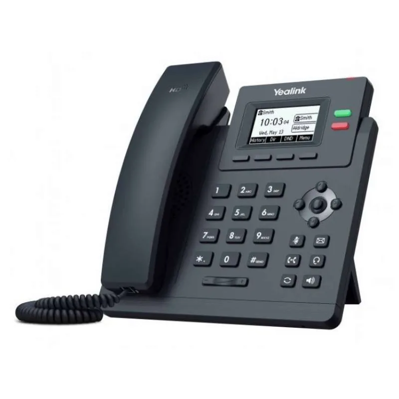 Yealink SIP-T31P IP telefon/ 2x SIP/ CZ/SK displej/ 2x 100Mbit (10001171)
