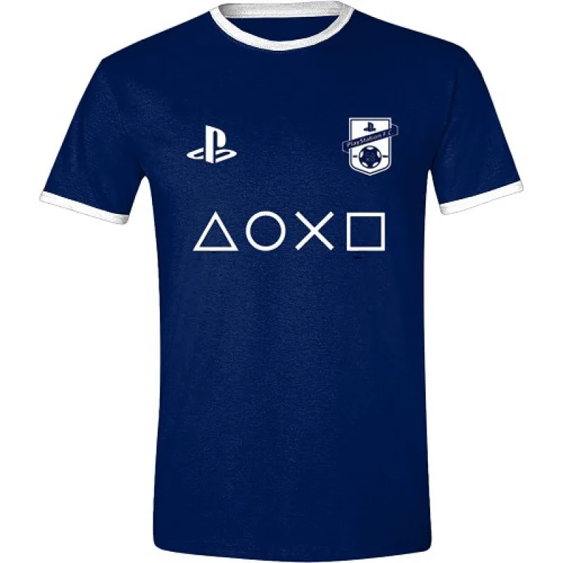 Playstation - F.C. Club Logo With Icons (tričko)