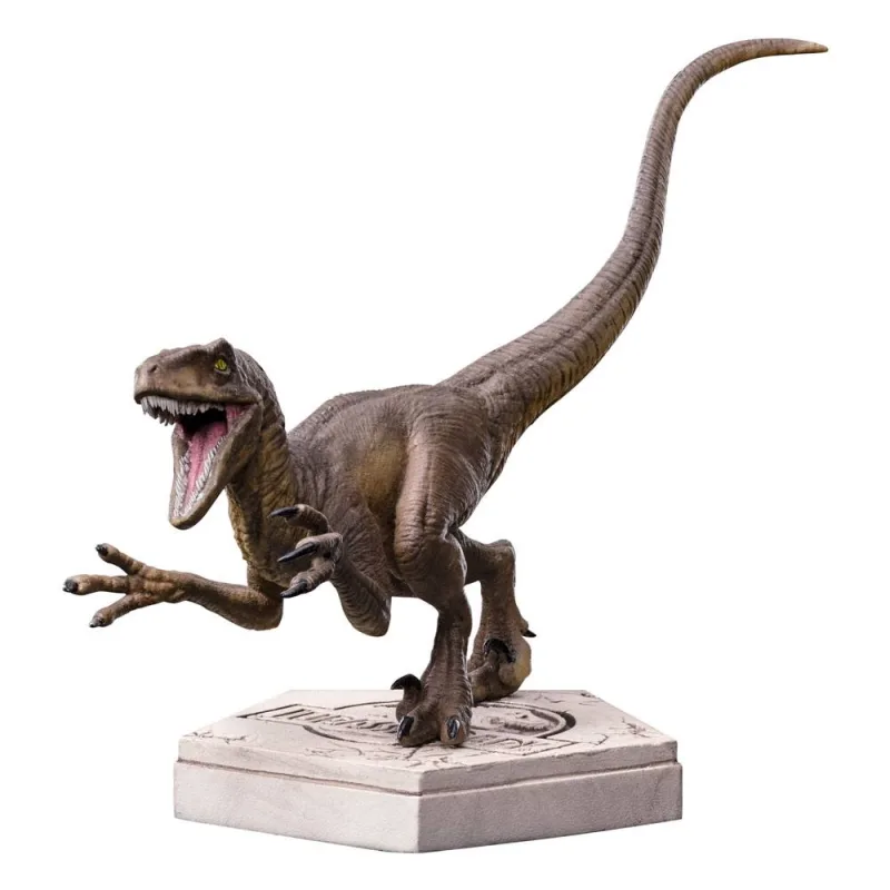 Jurassic World Icons socha Velociraptor A 9 cm