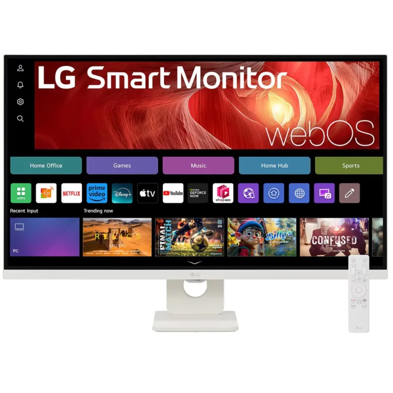 LG LG/32U721SA-W/31,5"/IPS/4K UHD/60Hz/5ms/Bílá/2R 32U721SA-W.AEU