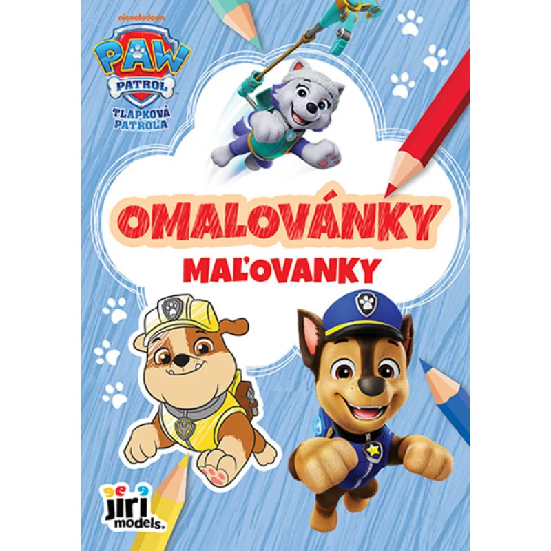 Omalovánka A5 Paw Patrol/Tlapková Patrola pro kluky
