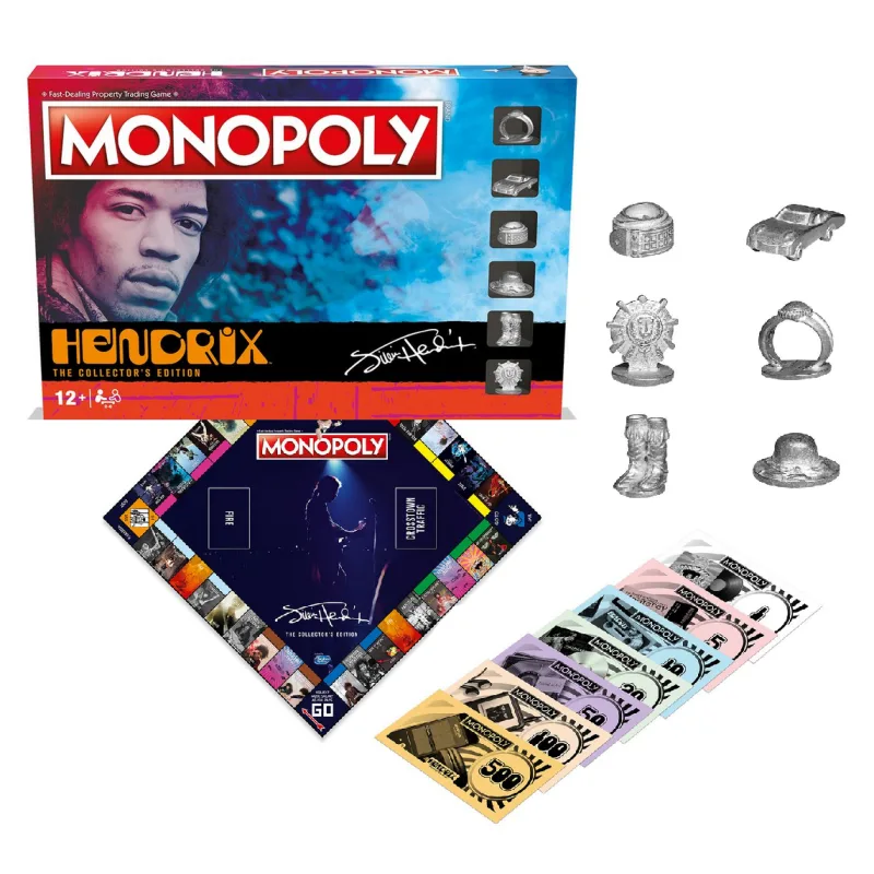 Winning Moves Monopoly Jimi Hendrix EN
