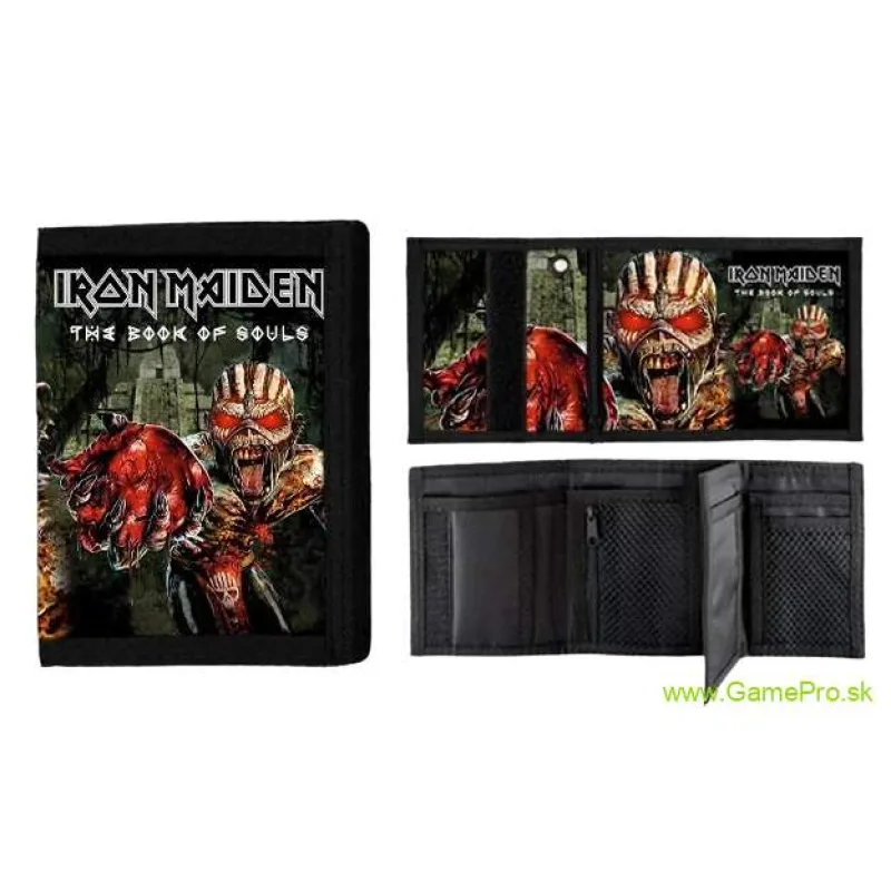 Iron Maiden Book of Souls World Tour (peňaženka)